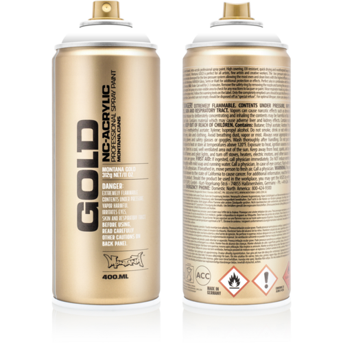 Montana Montana Gold Spraypaint Choc White 400 ml