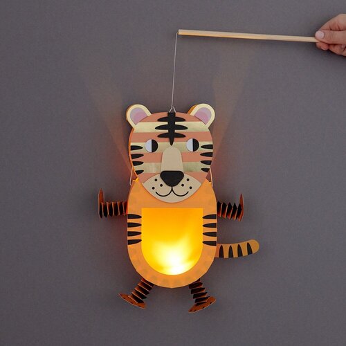 Rico Design Lampion Knutelset Tijger Rico Design Lampion Knutelset Tijger