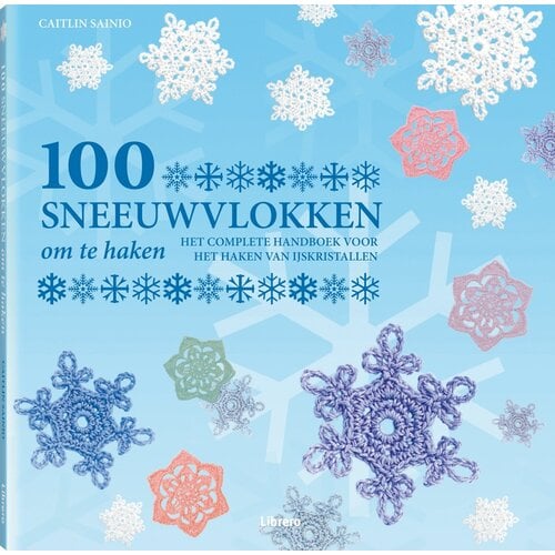 Librero Haakboek 100 sneeuwvlokken om te haken