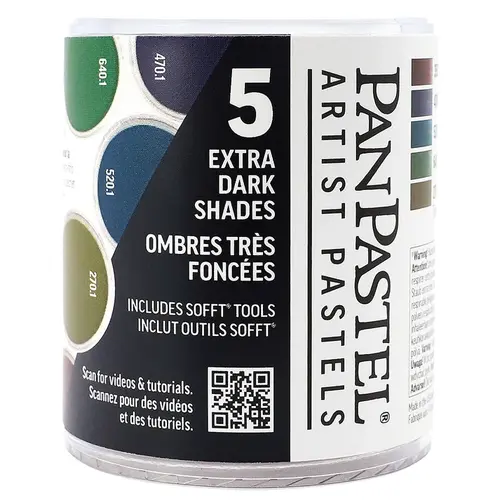 PanPastel PanPastel Kleurset Extra Dark 5 kleuren