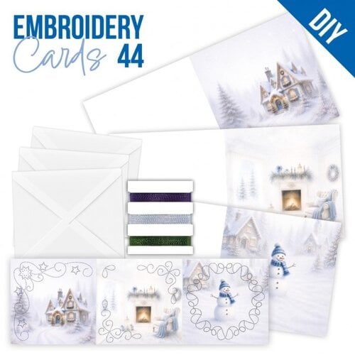 Hobbydots Stitch and Do PP cards 44 Blue Christmas Feelings Hobbydots Stitch and Do PP cards 44 Blue Christmas Feelings