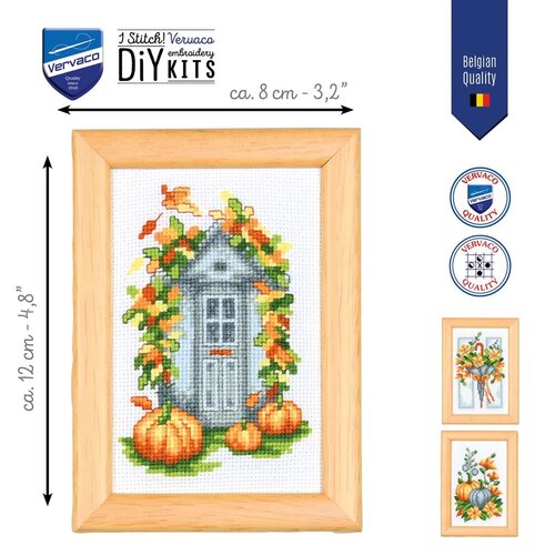 Vervaco Vervaco Miniatuur Herfst set van 3