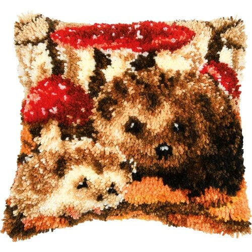 Vervaco Vervaco Smyrna Knoopkussen Egels 40 x 40 cm