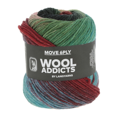 Lang Yarns Lang Yarns Move 6 draads sokkenwol Lang Yarns Lang Yarns Move 6 draads sokkenwol