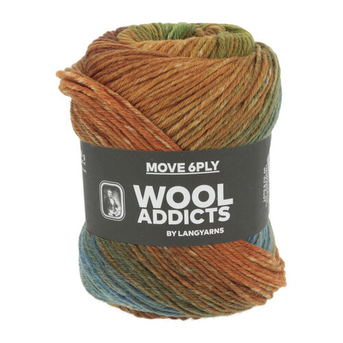 Lang Yarns Lang Yarns Move 6 draads sokkenwol Lang Yarns Lang Yarns Move 6 draads sokkenwol