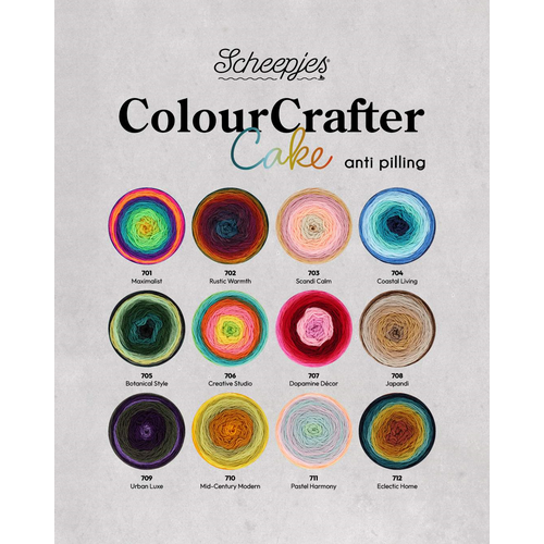 Scheepjeswol Scheepjes Colour Crafter Cake Scheepjeswol Scheepjes Colour Crafter Cake