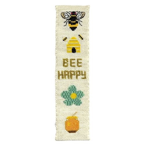 The Crafty Company Boekenlegger borduurpakket Honey Bee