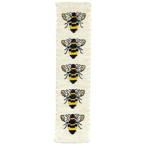 The Crafty Company Boekenlegger borduurpakket Buzzy Bees The Crafty Company Boekenlegger borduurpakket Buzzy Bees