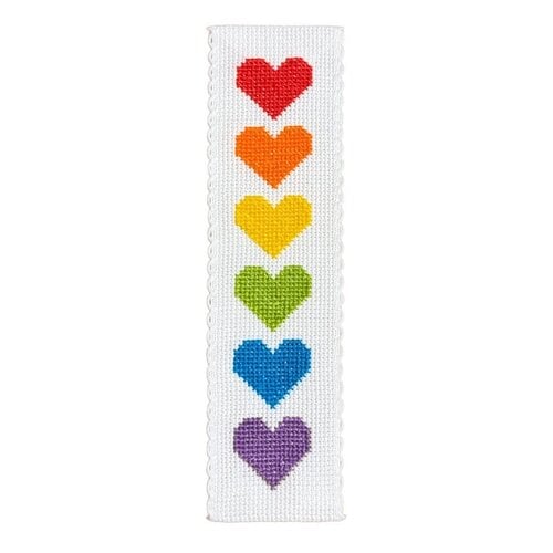 The Crafty Company Boekenlegger borduurpakket Love Story The Crafty Company Boekenlegger borduurpakket Love Story