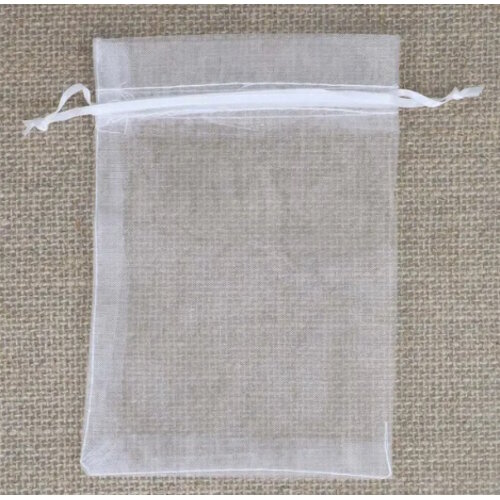 Scheepjeswol Organza zakjes wit