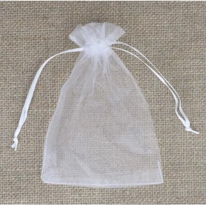 Scheepjeswol Organza zakjes wit 5 stuks