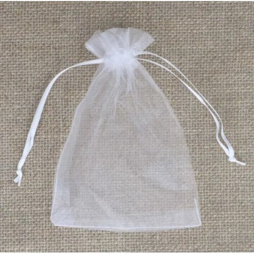 Scheepjeswol Organza zakjes wit