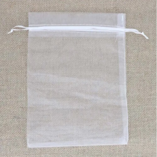 Scheepjeswol Organza zakjes wit
