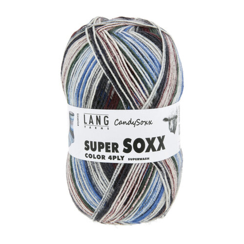 Lang Yarns Lang Yarns Super Candy Soxx 100 gram Lang Yarns Lang Yarns Super Candy Soxx 100 gram