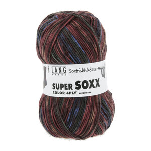 Lang Yarns Lang Yarns Super Soxx Scottisch Isle 100 gram Lang Yarns Lang Yarns Super Soxx Scottisch Isle 100 gram