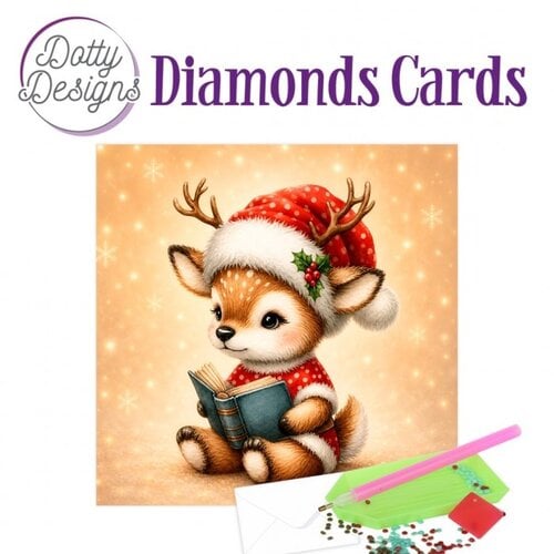 Dotty Designs Diamond Painting Kerstkaart Reindeer Tales Dotty Designs Diamond Painting Kerstkaart Reindeer Tales
