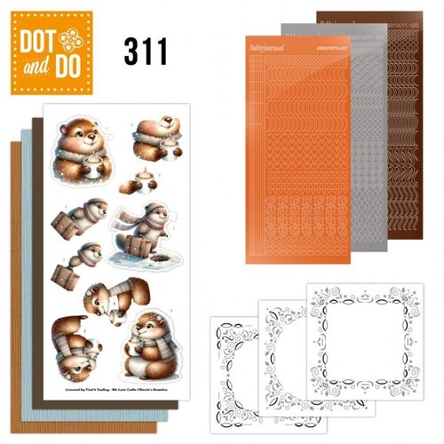 Hobbydots Dot and Do 311 Groundhog