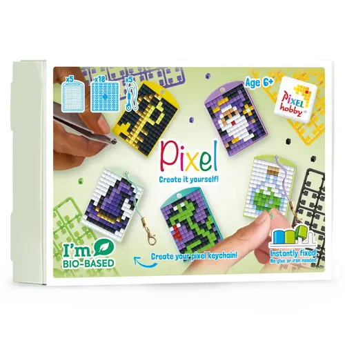 PixelHobby Pixel Sleutelhanger Box Magie PixelHobby Pixel Sleutelhanger Box Magie