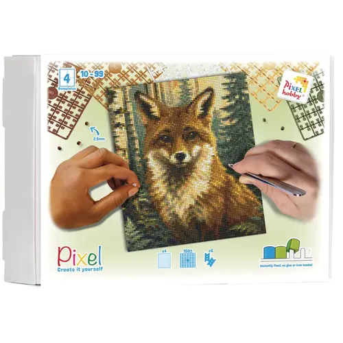PixelHobby Pixelhobby Geschenkverpakking Vos