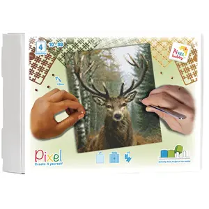 PixelHobby Pixelhobby Geschenkverpakking Hert