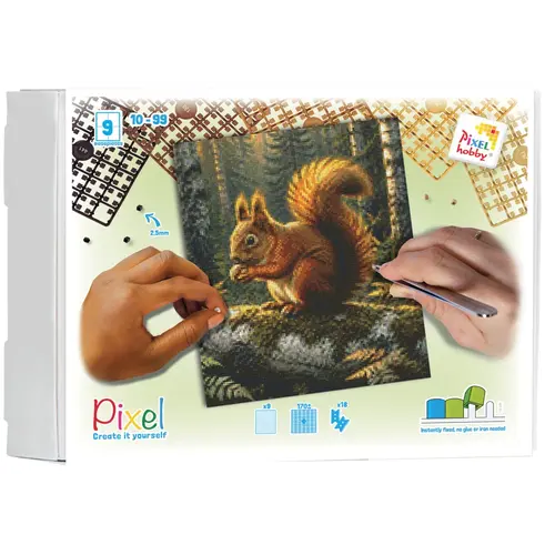 PixelHobby Pixelhobby Geschenkverpakking Eekhoorn