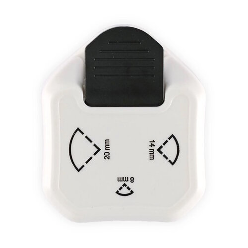 Paperfuel 3 in1 ticket hoekpons 8 - 14 - 20 mm