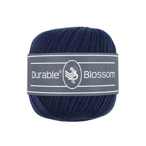 Durable Durable Blossom brei- en haakgaren Navy 321