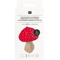 Vilt knutselpakketje Paddenstoel