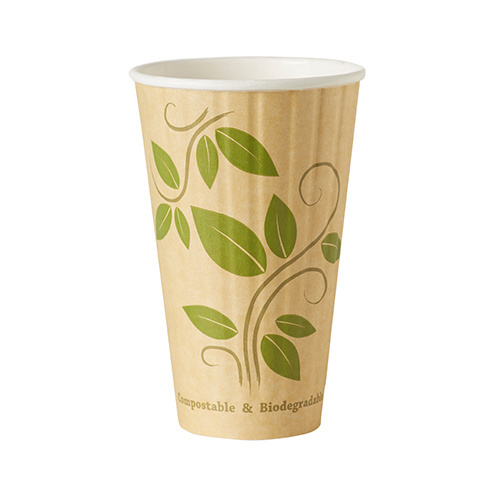 35st. BIO Koffiebekers to go Dubbelwandig 470ml 16oz