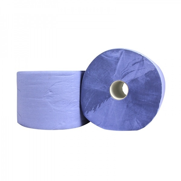 2st Poetsrol cellulose blauw 360m