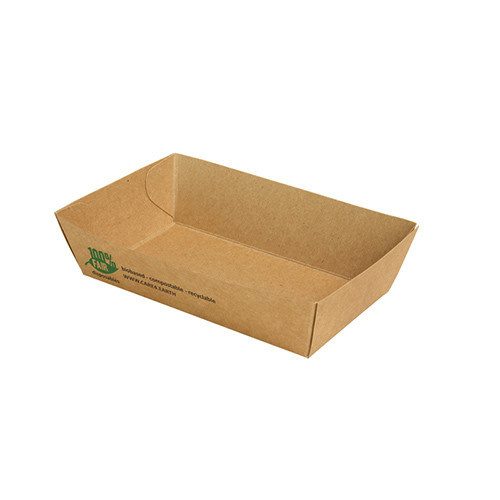 80st. BIO Snackbakjes A9 FSC karton 100% Fair 70x120x35mm