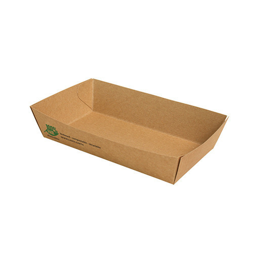 80st. BIO Snackbakjes A14 FSC karton 100% Fair 155x85x35mm