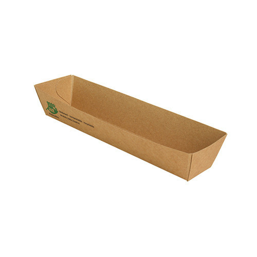 80st. Frikandelbakejs A16N FSC karton 100% Fair 185x33x30mm