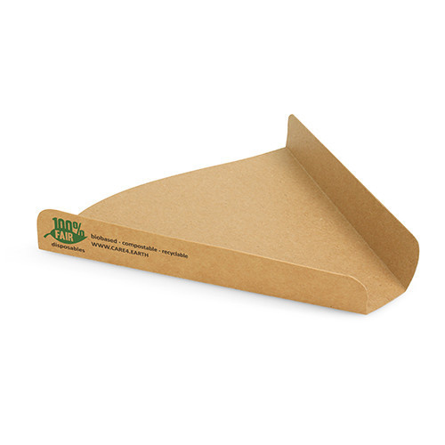 80st. BIO Snackbakjes Pizza Slice FSC karton 100% Fair 171x183x25mm