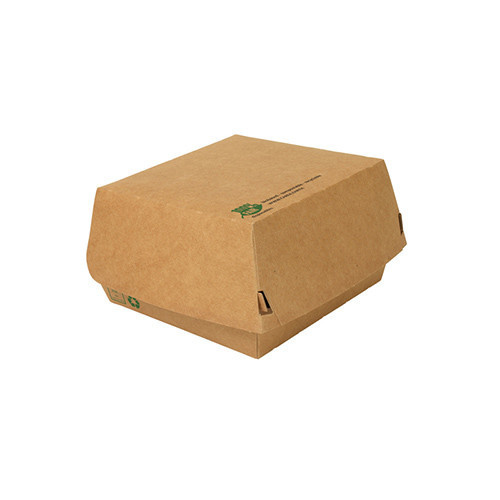 80st. Hamburgerbakjes Medium FSC karton 100% Fair 115x110x70mm
