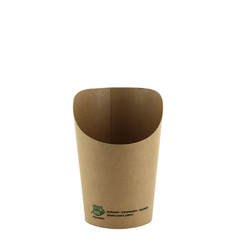 50st. Snackbeker Wrap FSC karton 100% Fair 80x60x100mm