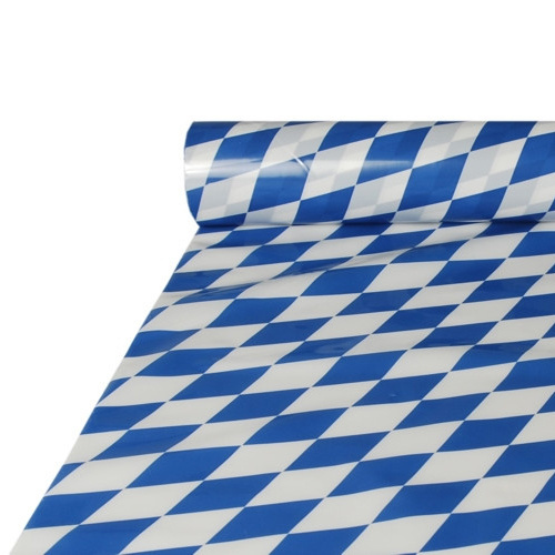 Kunststof tafelrol Beiers blauw 20 x 1 M