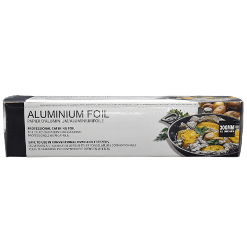 Aluminiumfolie in dispenserbox 30cm x 100m