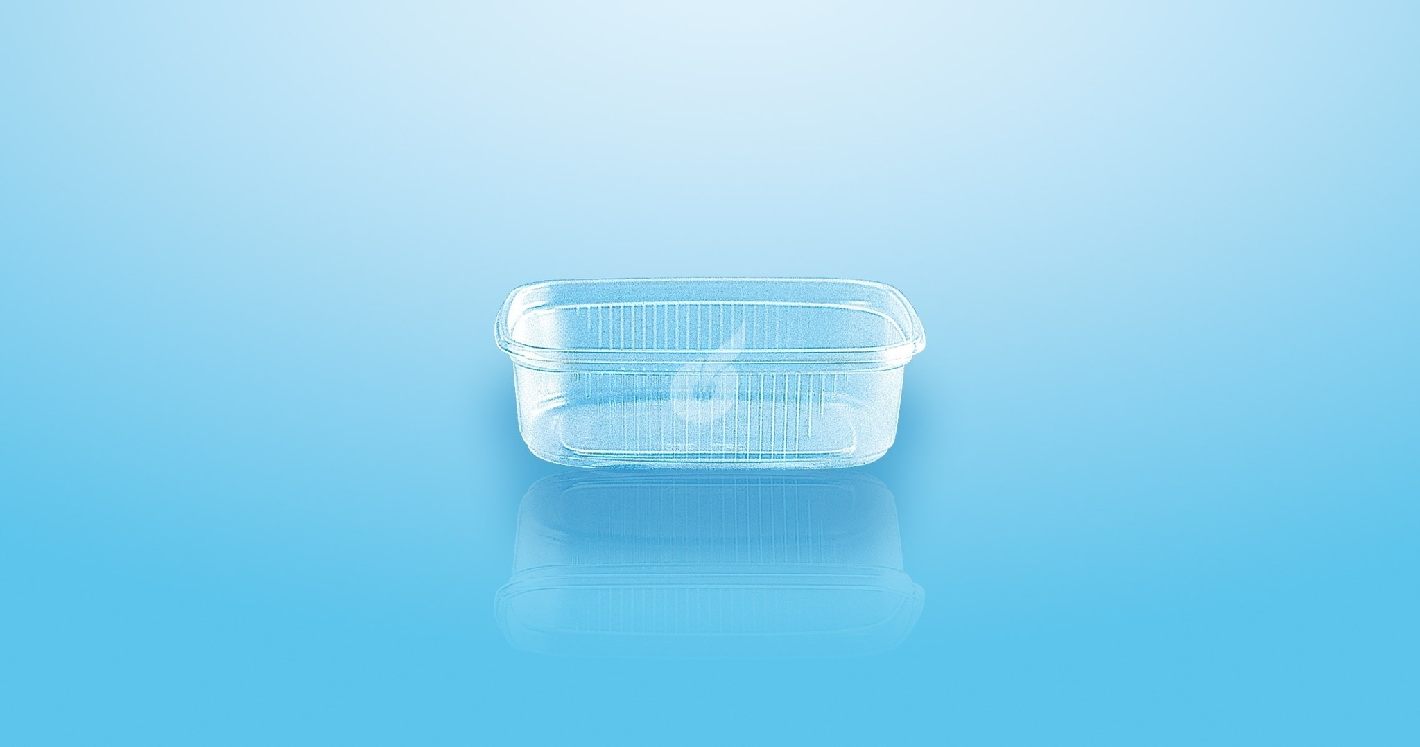 1000st. Plastic bakjes rechthoekig 108-serie magnetron bestendigd