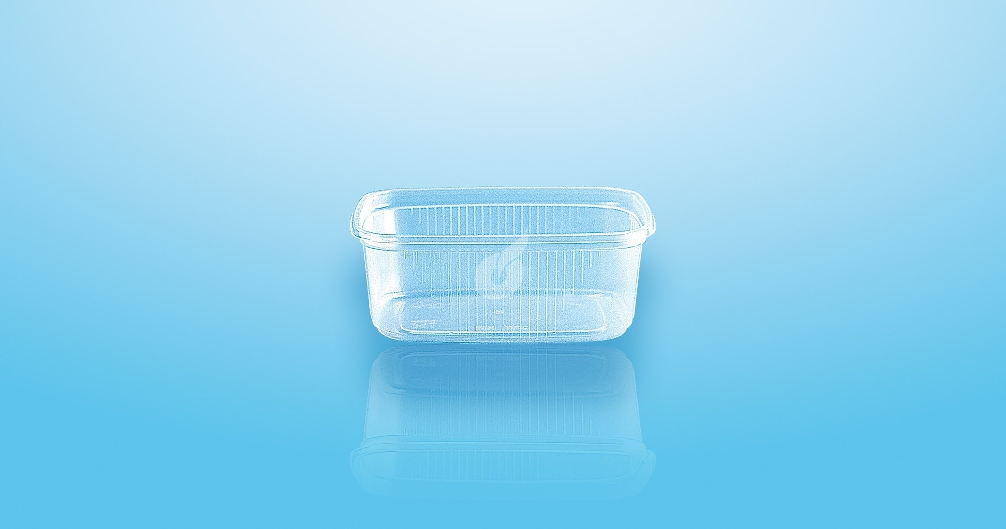 1000st. Plastic bakjes rechthoekig 108-serie magnetron bestendigd