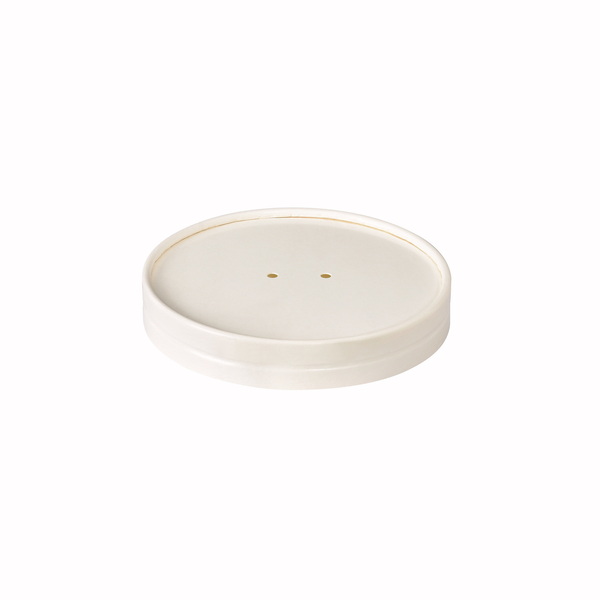 250st. Deksels voor Coppa Bowl Bagasse 250/350ml Wit