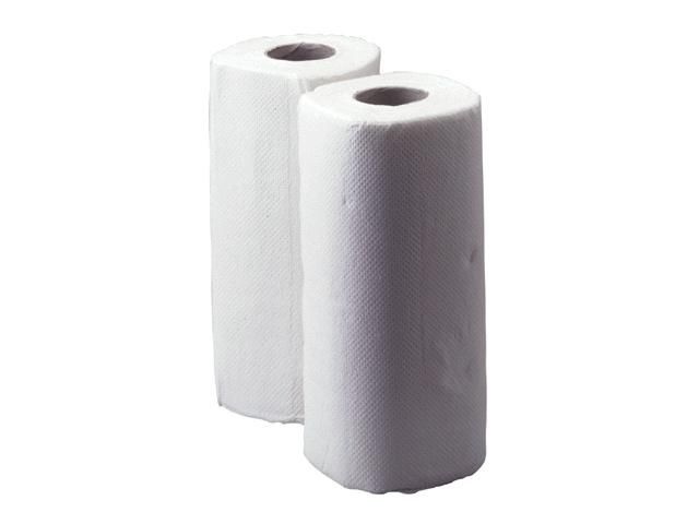 24st. Keukenrollen 2-laags Wit Cellulose