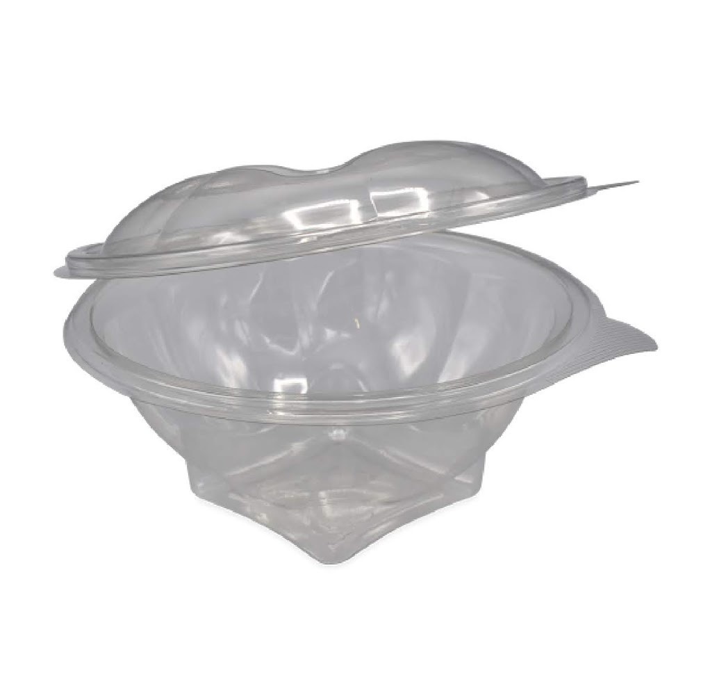300st. Plastic bowls vaste deksel 750ml