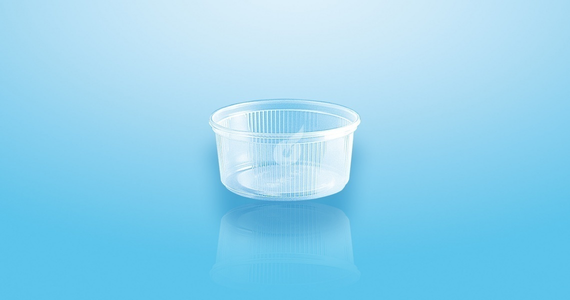 1000st. Plastic bakjes Rond 101-serie magnetron bestendigd