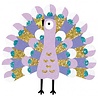 Djeco Gekleurd glitterzand knutseldoos - paradijsvogels | Djeco Djeco Gekleurd glitterzand knutseldoos - paradijsvogels | Djeco