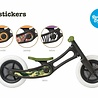 Wishbone Bike Pimp stickers voor loopfiets recycled edition - Woody | Wishbone Bike Wishbone Bike Pimp stickers voor loopfiets recycled edition - Woody | Wishbone Bike