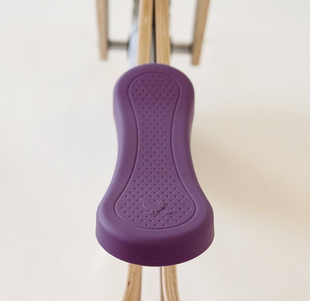 Pimp zadelhoes voor loopfiets recycled edition | Wishbone Bike