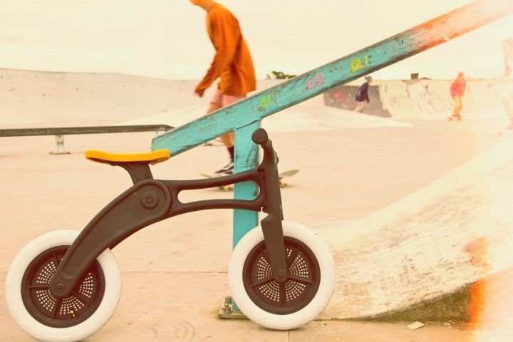 Pimp zadelhoes voor loopfiets recycled edition | Wishbone Bike
