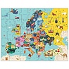 Mudpuppy Puzzle Carte d'Europe 70 piec. | Mudpuppy Mudpuppy Puzzle Carte d'Europe 70 piec. | Mudpuppy