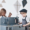 Flexa Houten Werkbank Donkerblauw Flexa Houten Werkbank Donkerblauw